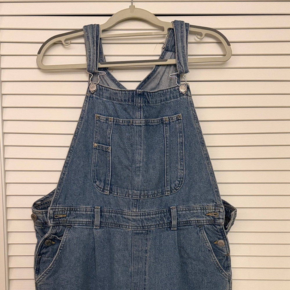 Light Blue Denim Women's Overalls